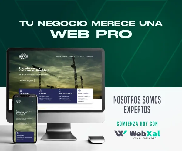 Tu negocio necesita una web pro